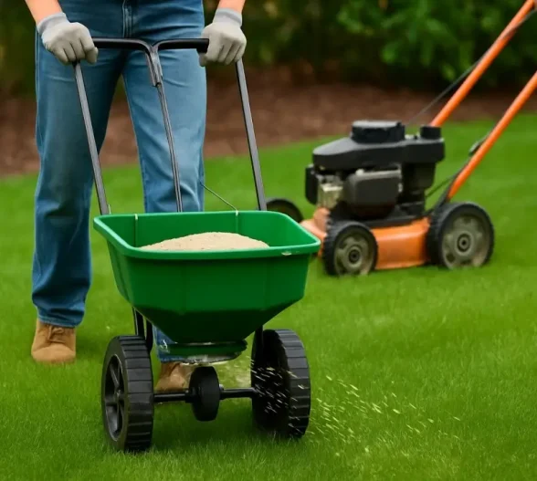 Can I Mow and Fertilize on the Same Day